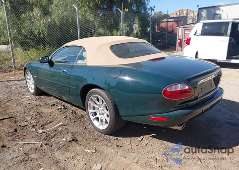 2002 Jaguar Xkr из США, поврежденный, VIN SAJDA42B92PA27250